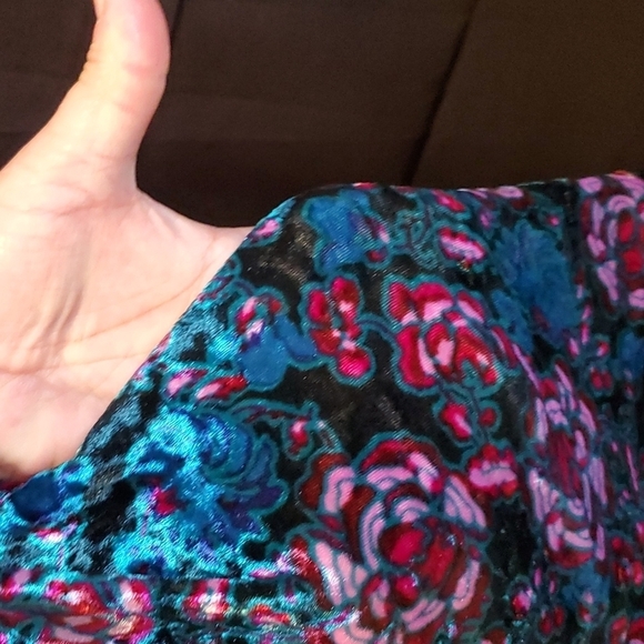 Free People Velvet Rose Jumpsuit SZ MD - Picture 5 of 12